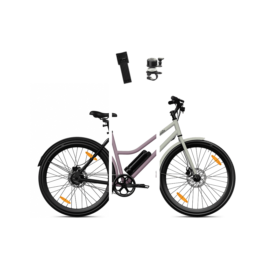 E Bike California Roll 3.0 in Safety Bundle SUSHI BIKES