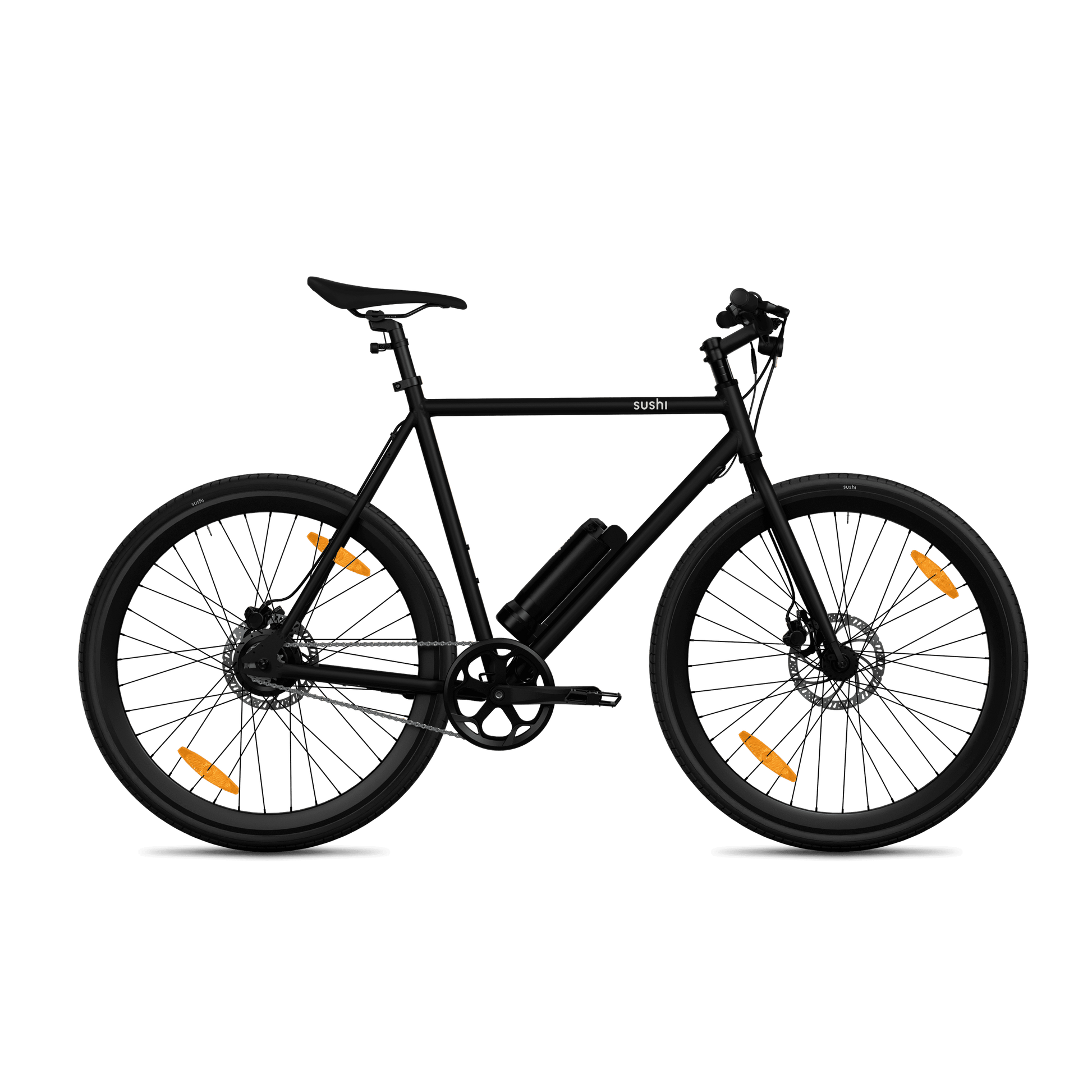 Seitenansicht vom B-Ware E-Bike Maki 3.0 in schwarz in der Größe L