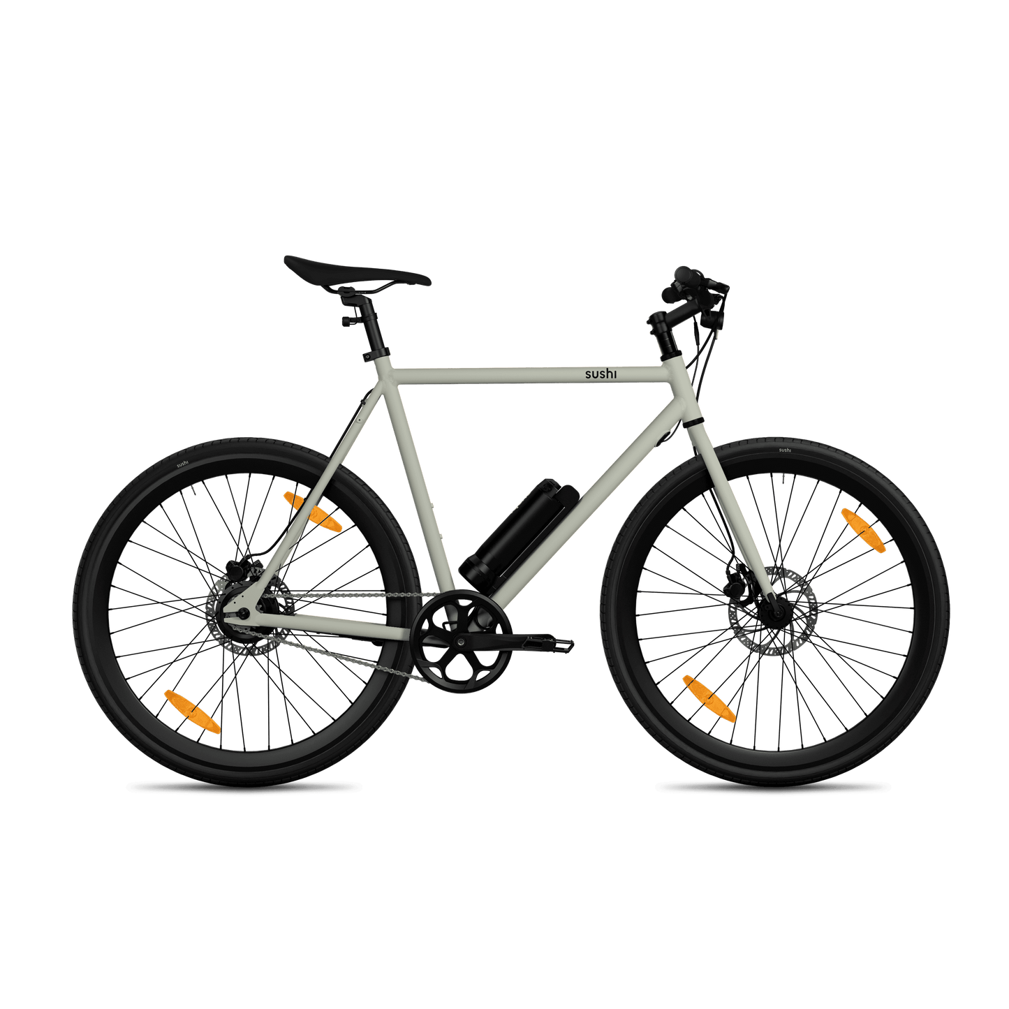Seitenansicht vom B-Ware E-Bike Maki 3.0 in Grau in der Größe L