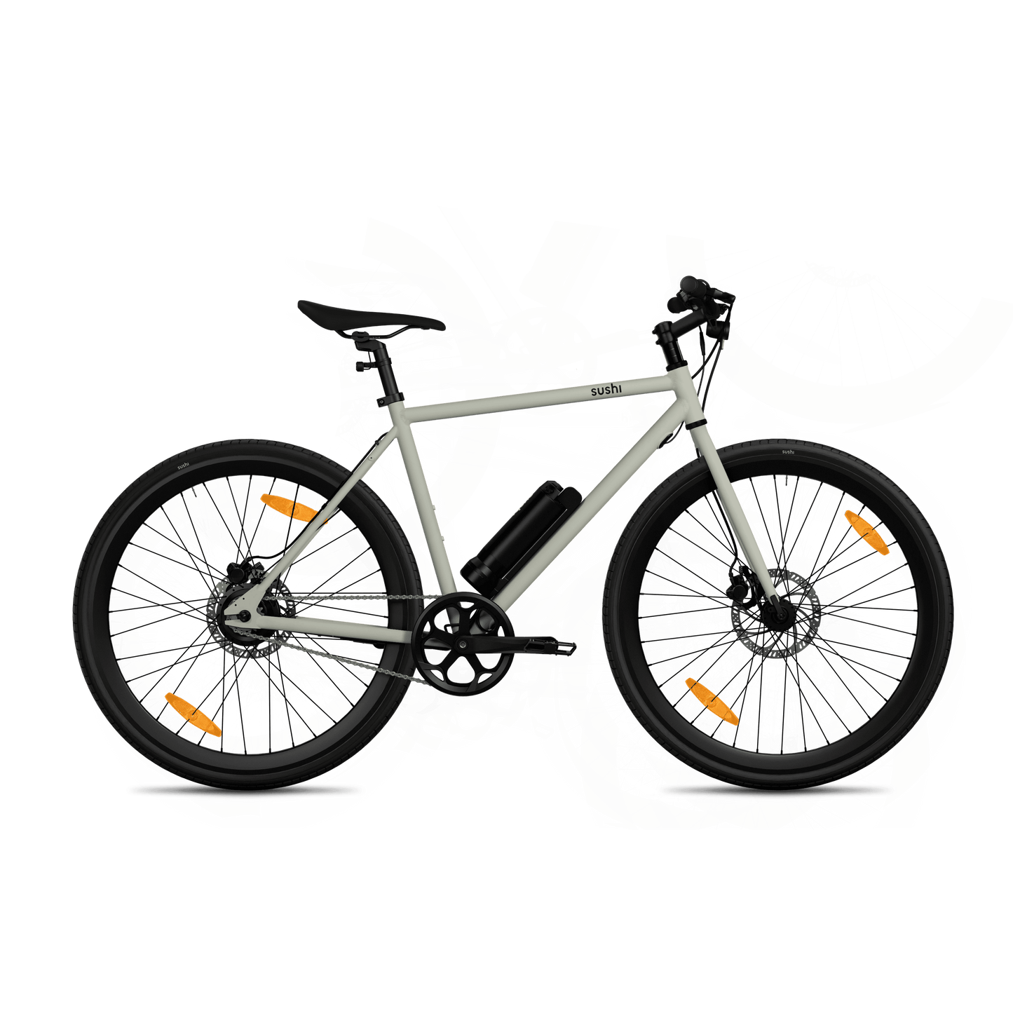 Seitenansicht vom B-Ware E-Bike Maki 3.0 in Grau in der Größe S