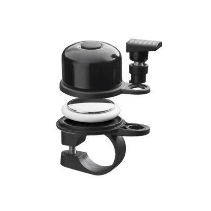 Airbell Klingel mit Halterung und verstecktem Fach für Apple AirTag (nicht enthalten)