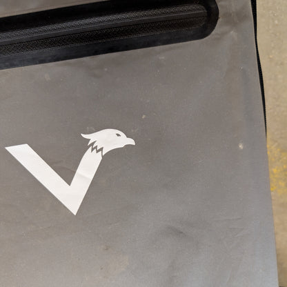 Flecken auf der gebrauchten Valkental 3in1 Fahrradtasche