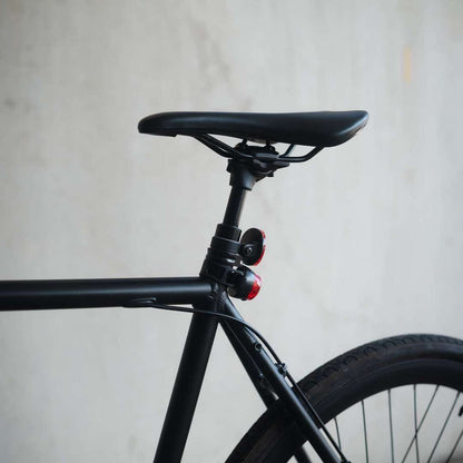 Gefederte Sattelstütze montiert am E-Bike Maki von SUSHI BIKES