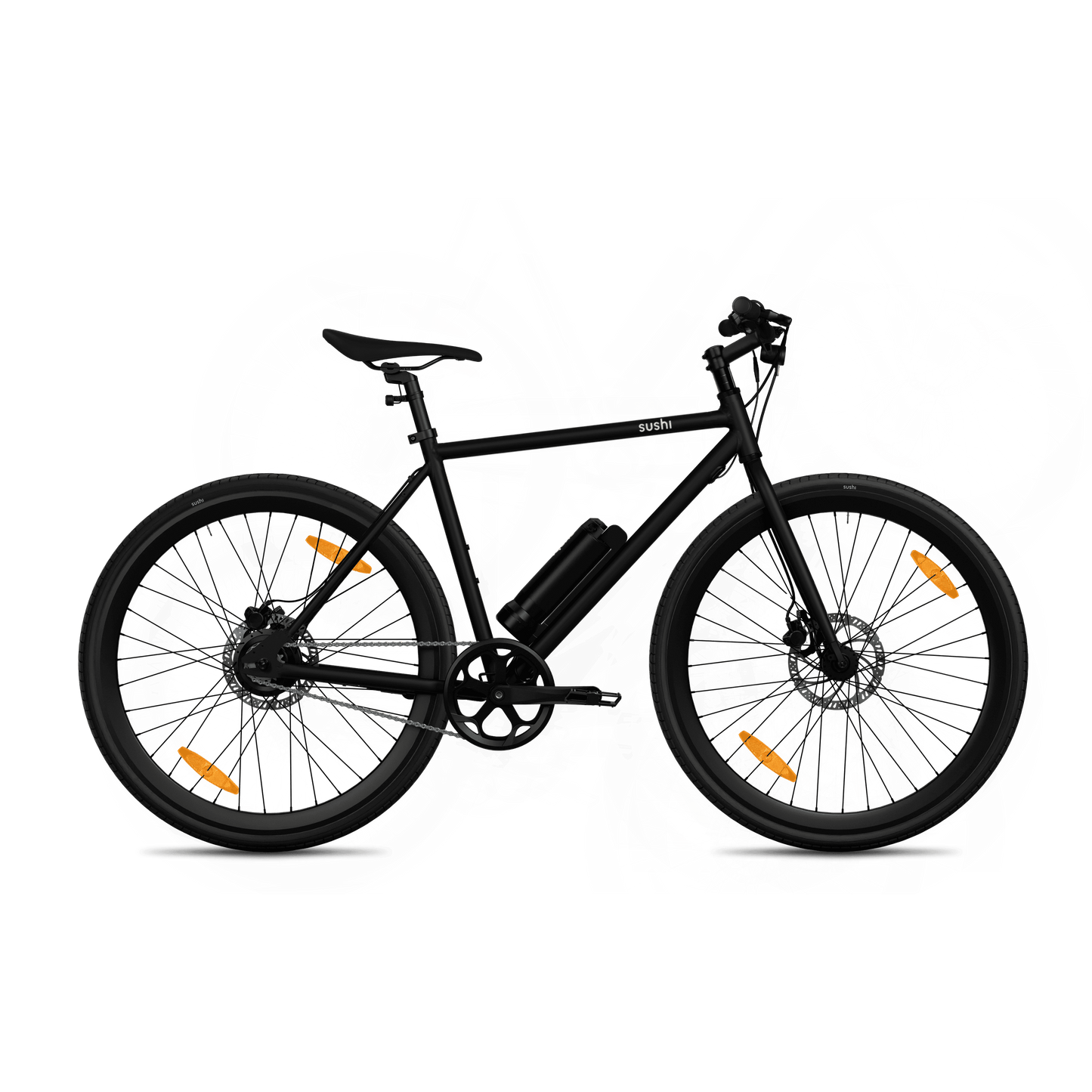 Seitenansicht vom B-Ware E-Bike Maki 3.0 in schwarz in der Größe S