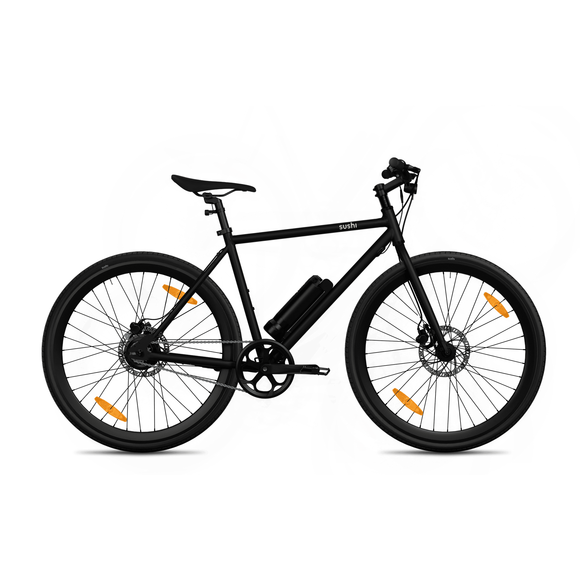 Seitenansicht vom B-Ware E-Bike Maki 3.0 in schwarz in der Größe S